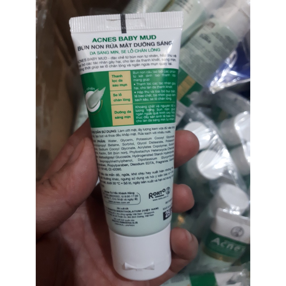 Kem sữa rửa mặt Acnes sáng da sạch sâu se khích lỗ chân lông