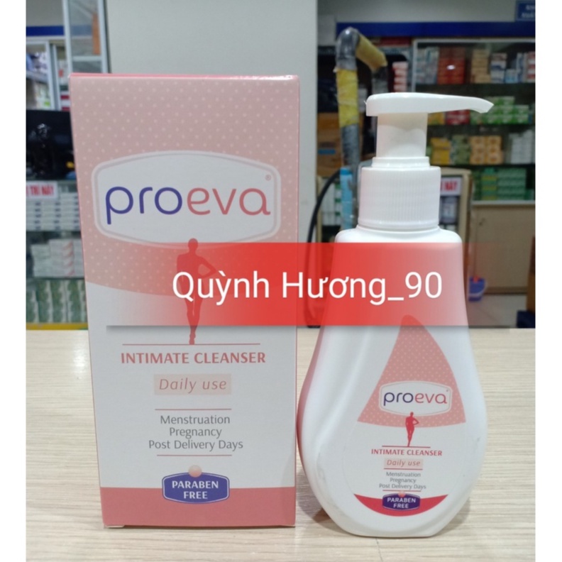Dung dịch vệ sinh cao cấp PROEVA Intimate cleanser 125ml từ Italia.