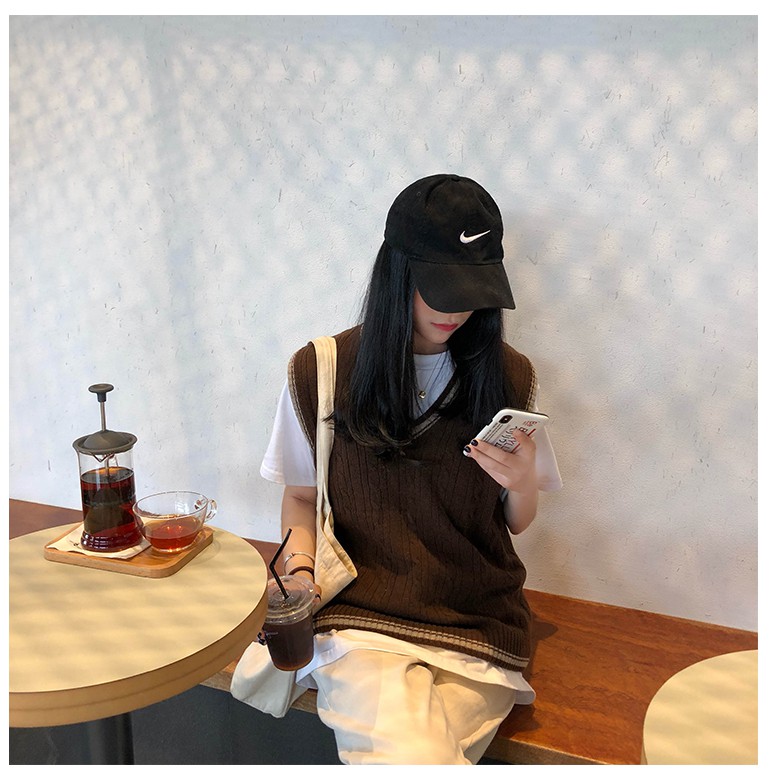 Áo Len Không Tay Cổ Chữ V Phong Cách Hàn Quốc 27882 | BigBuy360 - bigbuy360.vn