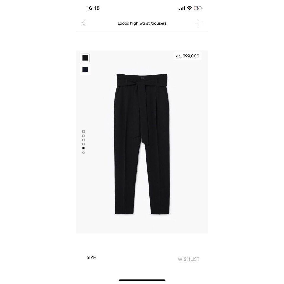 Quần baggy mango vnxk