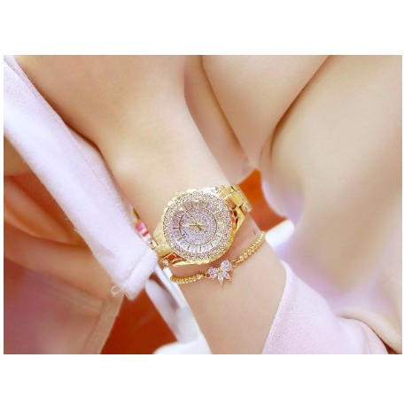 Đồng Hồ Nữ BEE SISTER 0280 Đính Đá Chính Hãng
