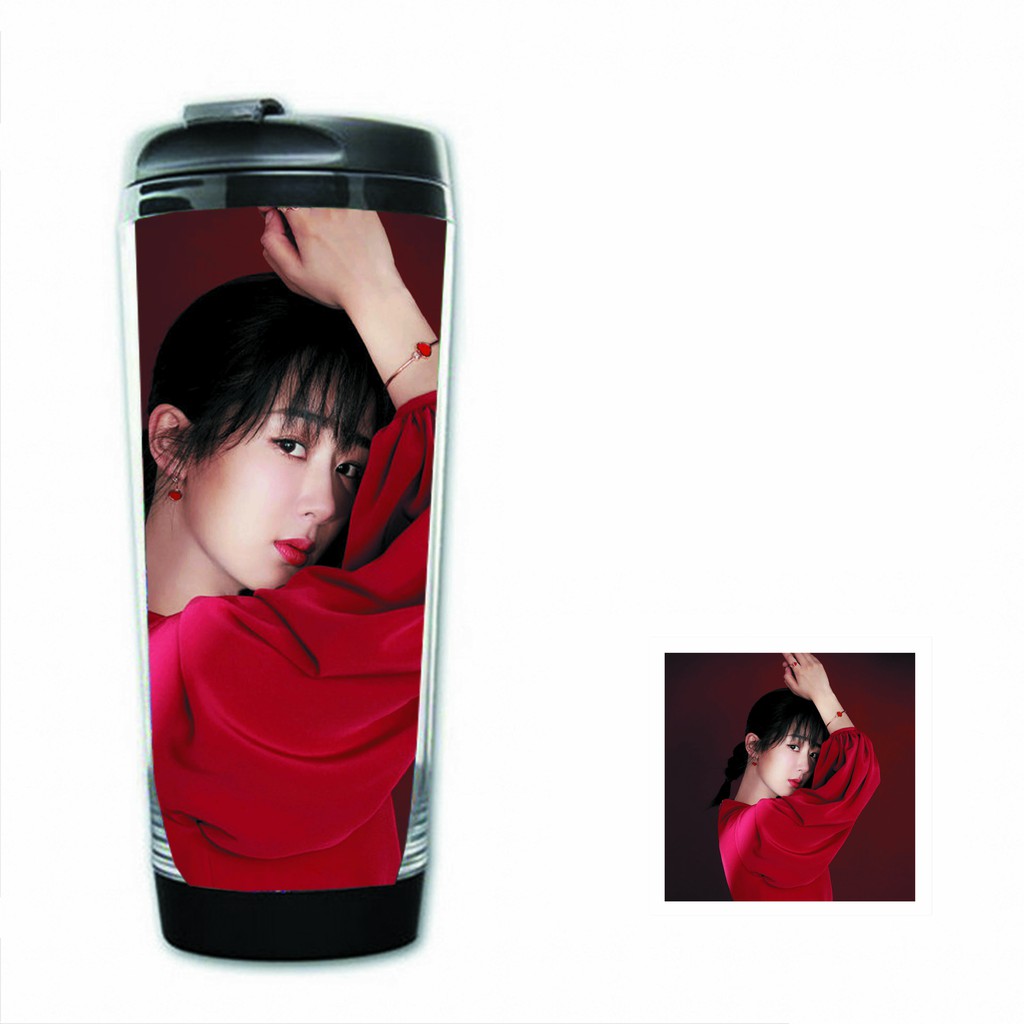 Bình đựng nước IN HÌNH ĐẶNG LUÂN VƯƠNG NHẤT BÁC HỨA GIAI KỲ AN KỲ idol xinh xắn