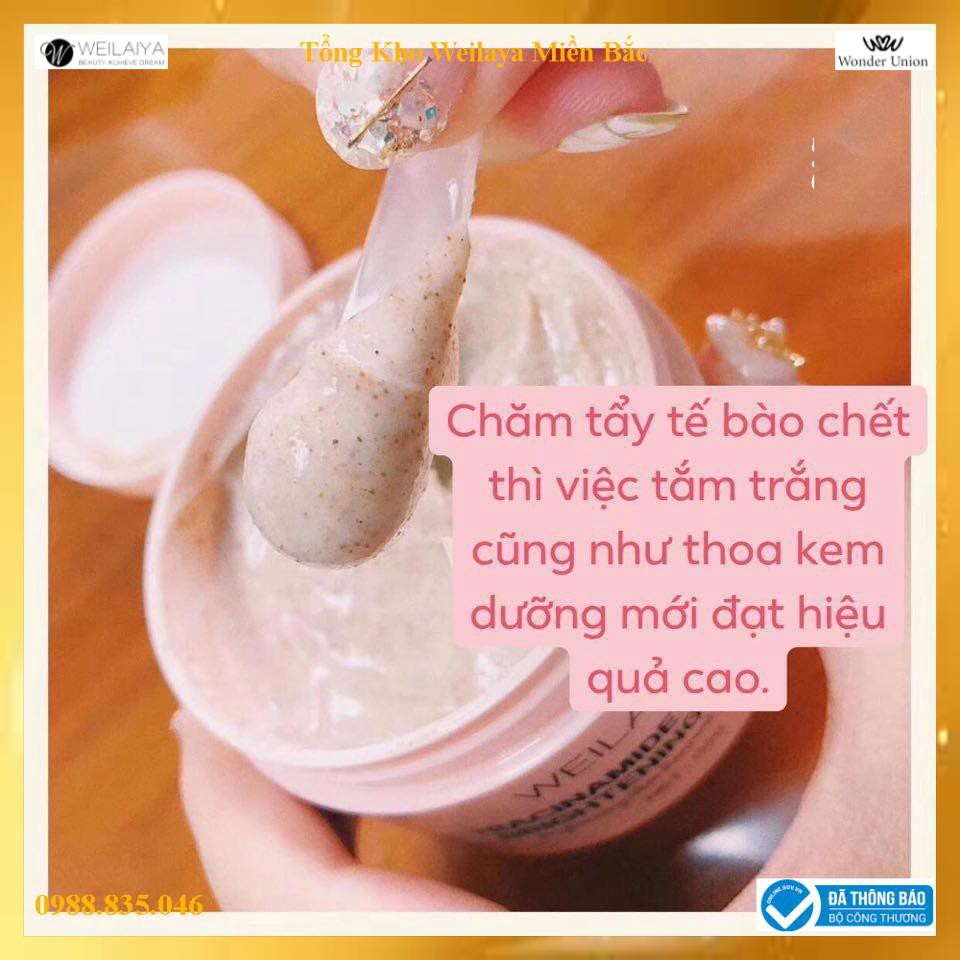 Tẩy tế bào chết, da chết Weilaiya 150g hàng chính hãng