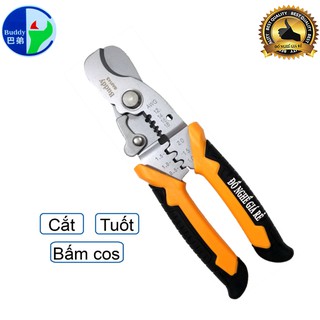Kìm Điện Đa Năng Nhật Bản 3 Trong 1 ( Cắt, Tuốt Dây, Bấm Cos )