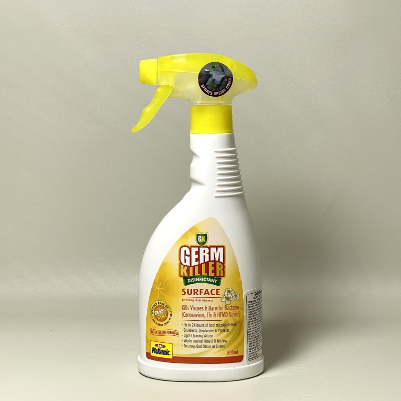 Chai Nước xịt bề mặt diệt khuẩn Germ Killer Suface 500ml Nhập khẩu Singapore