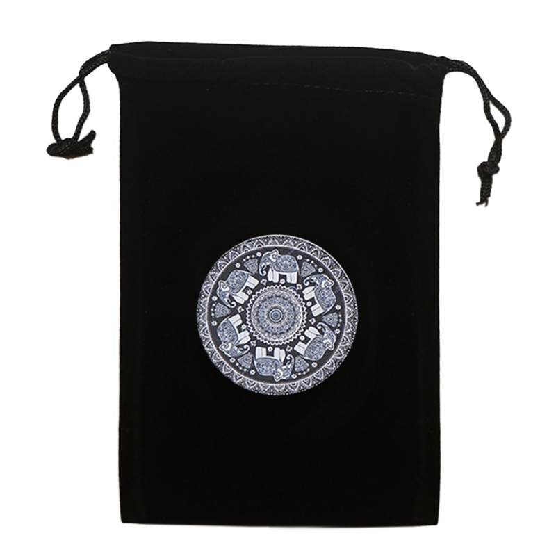 Túi Dây Rút Đựng Thẻ Chơi Game Chất Liệu Nhung Nỉ