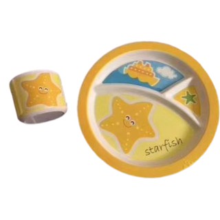 [GIFT] Set khay bát ăn dặm lúa mạch xuất Nhật