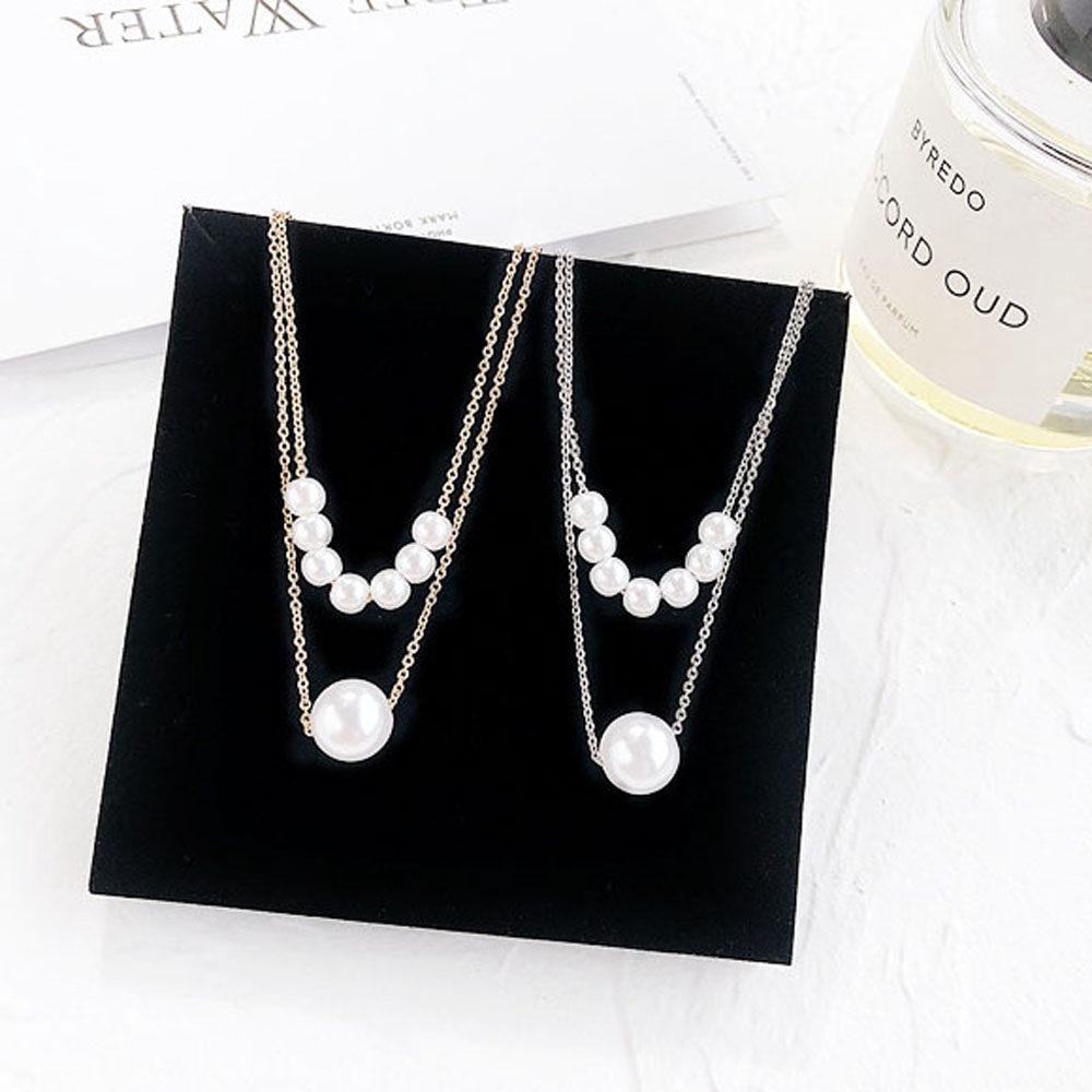 Vòng Cổ Choker Đính Hạt Ngọc Trai Thời Trang