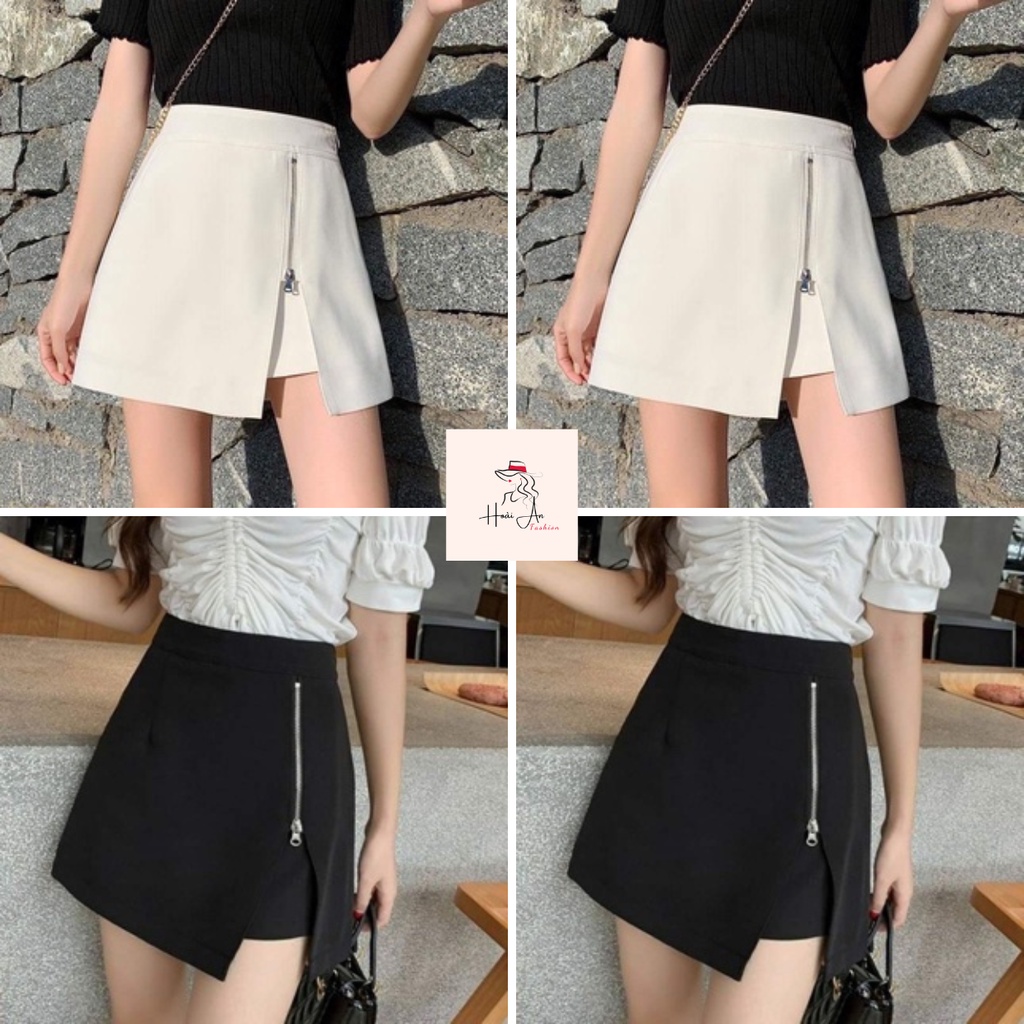 Quần váy a mix khoá lệch cá tính 222