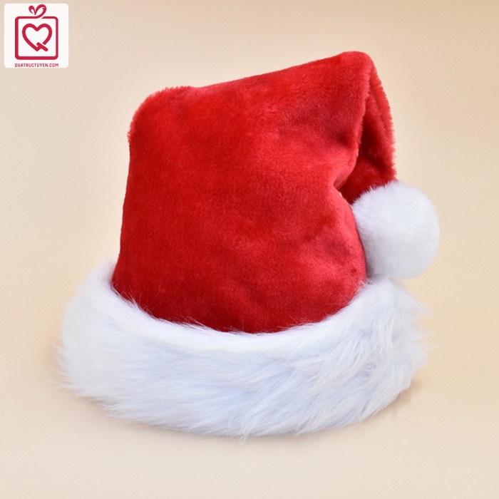 Mũ ông già Noel, bờm Giáng Sinh cài tóc nhiều mẫu vải nhung, nỉ chất liệu đẹp