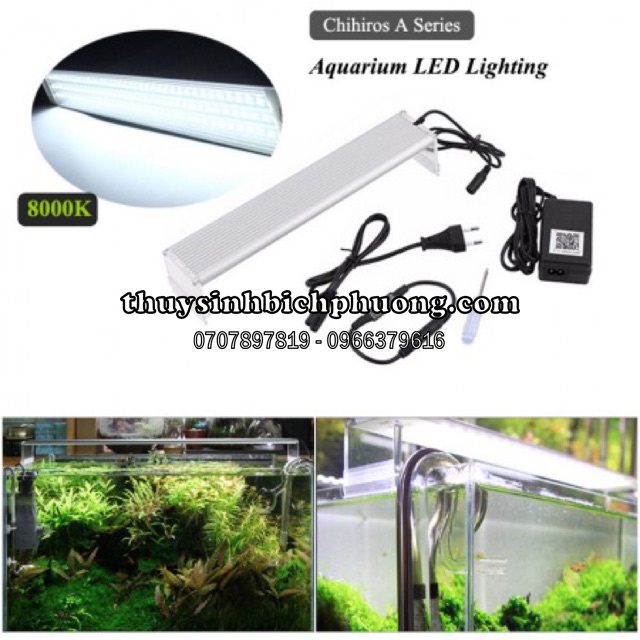ĐÈN LED CHIHIROS A1 SERIES SIÊU SÁNG  - MÁNG ĐÈN CHO HỒ THUỶ SINH
