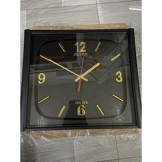 Đồng hồ treo tường kim trôi 31x35cm