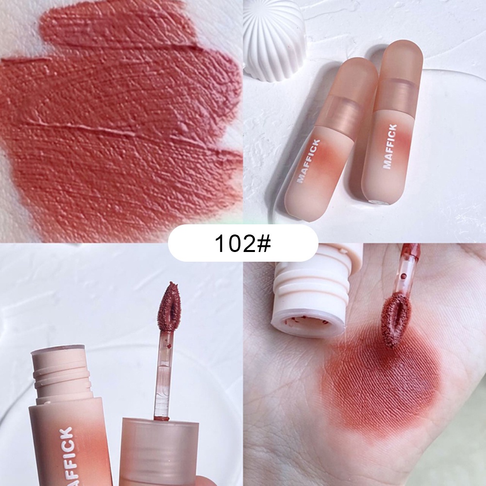 Son Môi Maffick Chất Nhung Lì Chống Thấm Nước Lâu Trôi Với 5 Màu Lựa Chọn