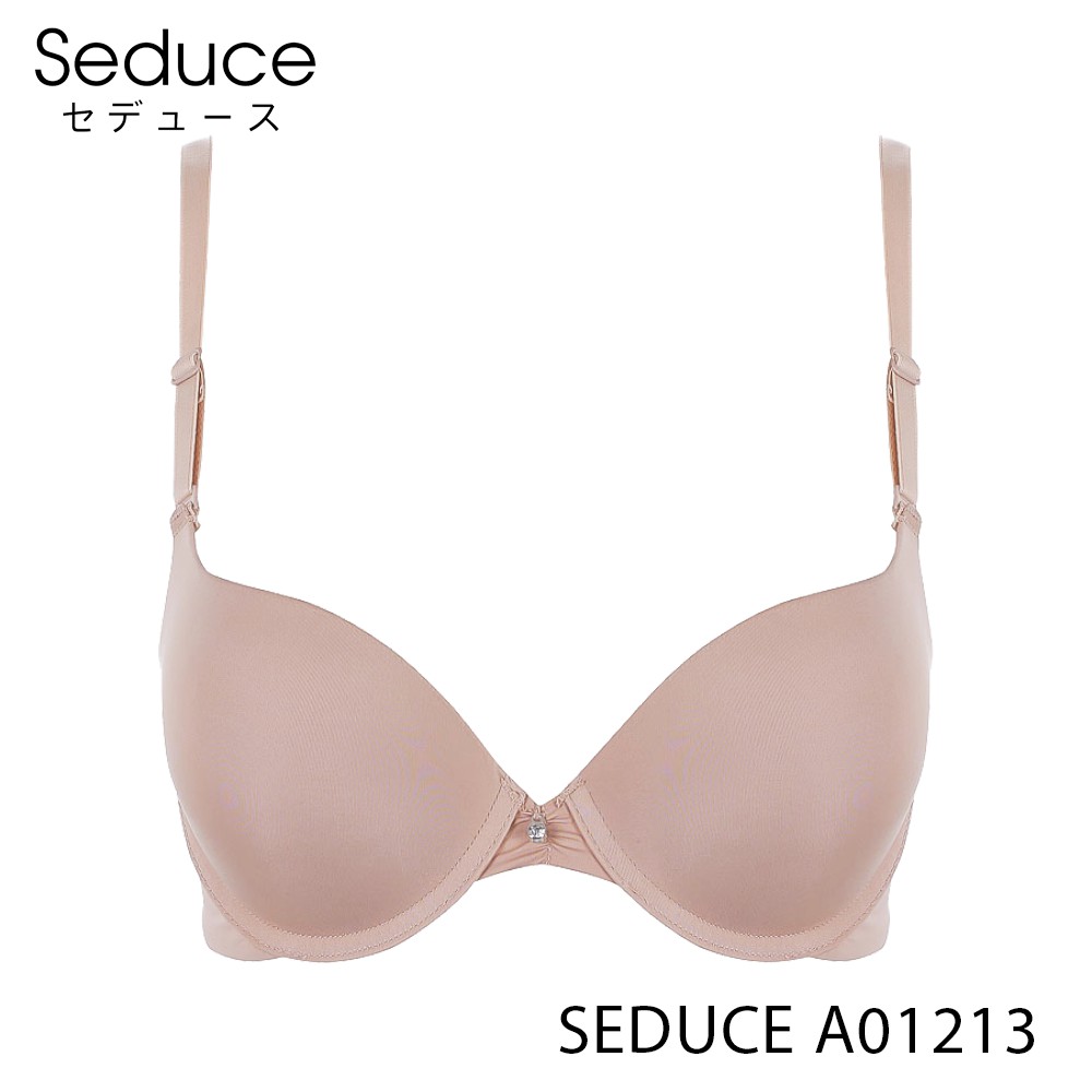 Áo Lót Nữ Trơn Mút Vừa Có Gọng Full Cup Seduce A01213