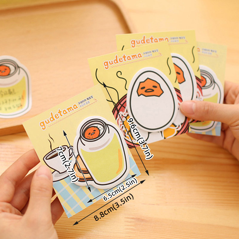 Giấy Ghi Chú Hình Quả Trứng Ngộ Nghĩnh Dễ Thương