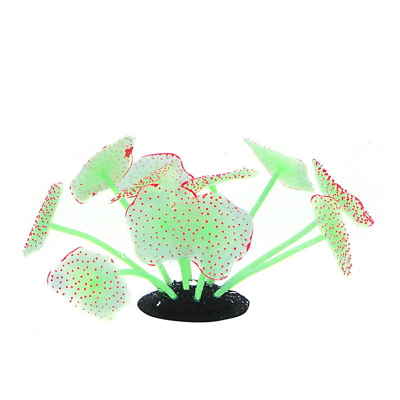 San Hô silicone Màu Huỳnh Quang Dùng Trang Trí Bể Cá
