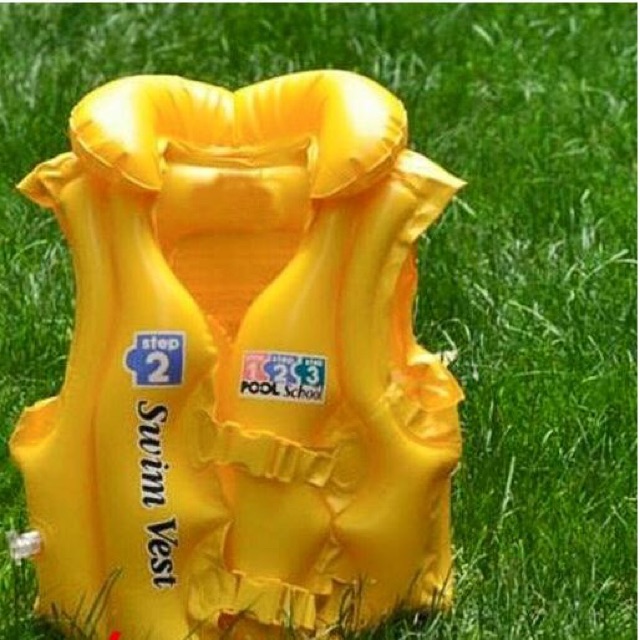 Áo phao cho bé Swim Vest từ 3-12 tuổi Van hơi hai chiều