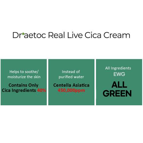Kem dưỡng da Real Live Cica 50ml