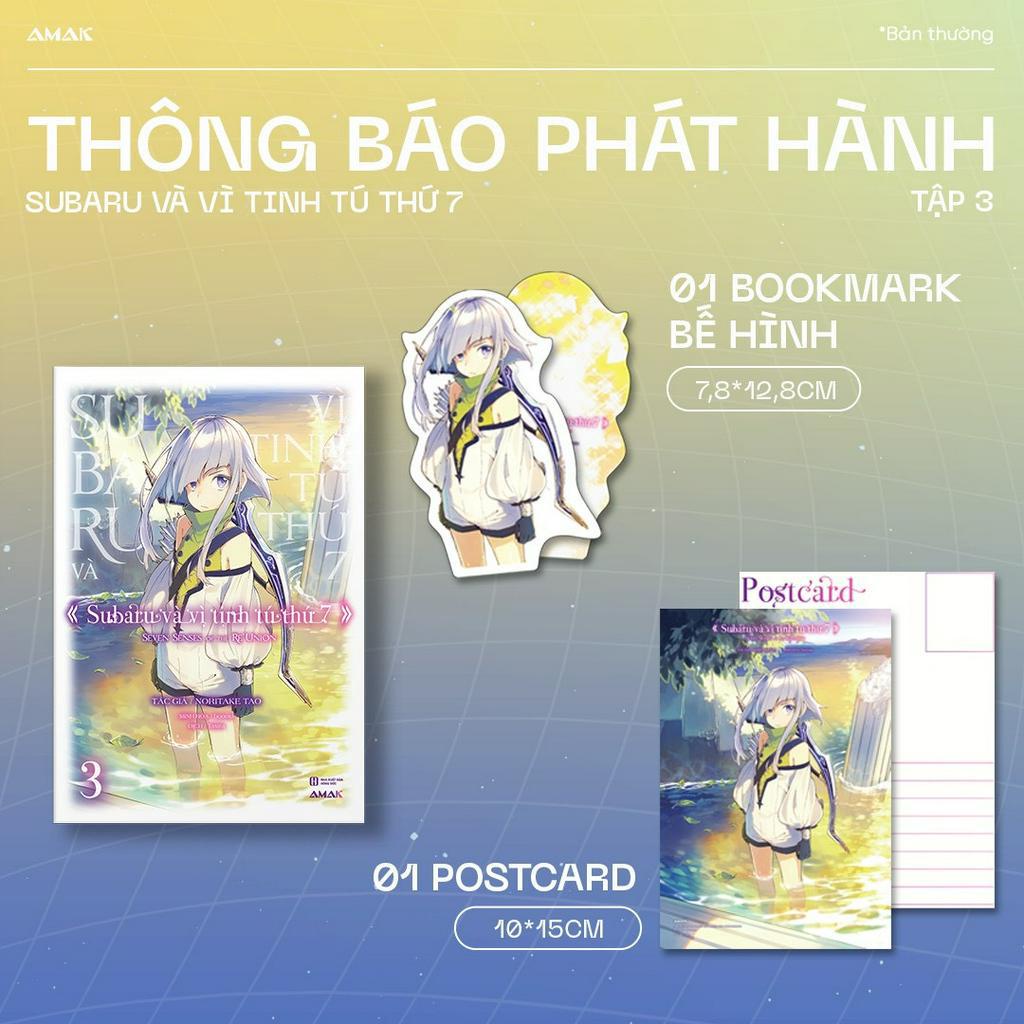 Sách Subaru Và Vì Tinh Tú Thứ Bảy - Tập 3 - Light Novel - Amak