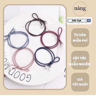 Dây cột tóc dễ thương phong cách Hàn Quốc giao màu ngẫu nhiên