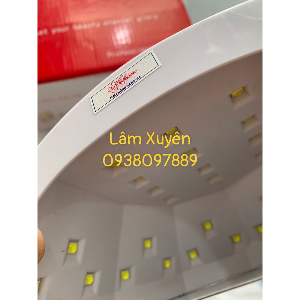 Máy hơ gel❌CHÍNH HÃNG❌SUN ONE 48W tem xanh, 30 bóng đèn, cảm ứng, ánh sáng xanh, không ảnh hưởng mắt