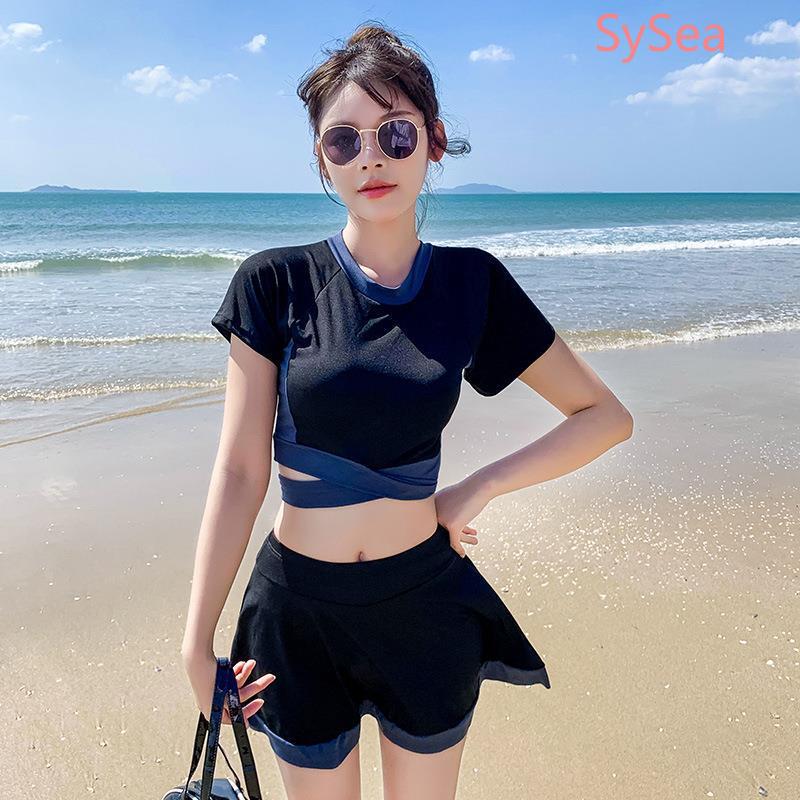 Đồ Bơi Thể Thao Phong Cách Hàn Quốc Thiết Kế Năng Động Cho Nữ