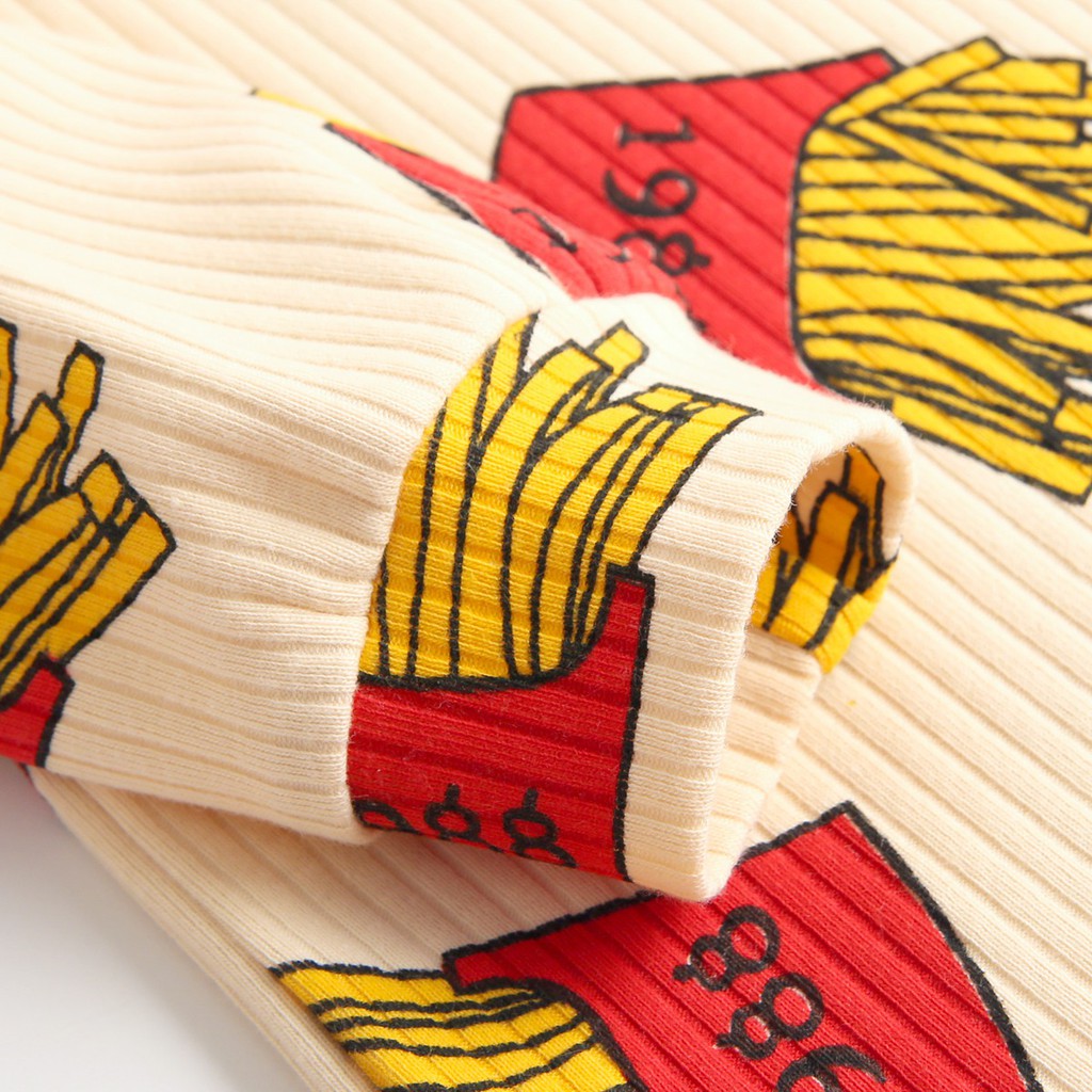 Bộ Quần Áo Sanlutoz Từ Cotton Họa Tiết Hoạt Hình Dành Cho Bé