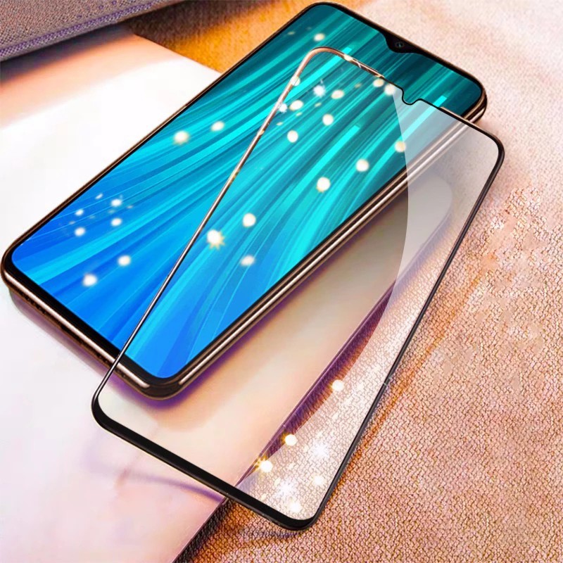 Kính cường lực bảo vệ toàn màn hình hiệu quả cho Xiaomi Redmi Note 10 9 9s 9 Pro Max