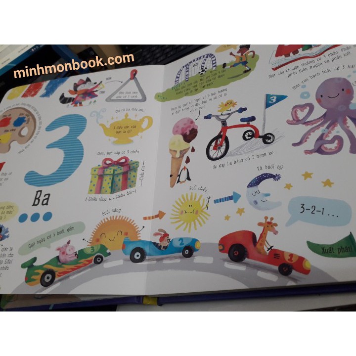 Sách Big Book of numbers - Cuốn sách khổng lồ về các con số