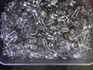 10 con led trắng lùn phi 8