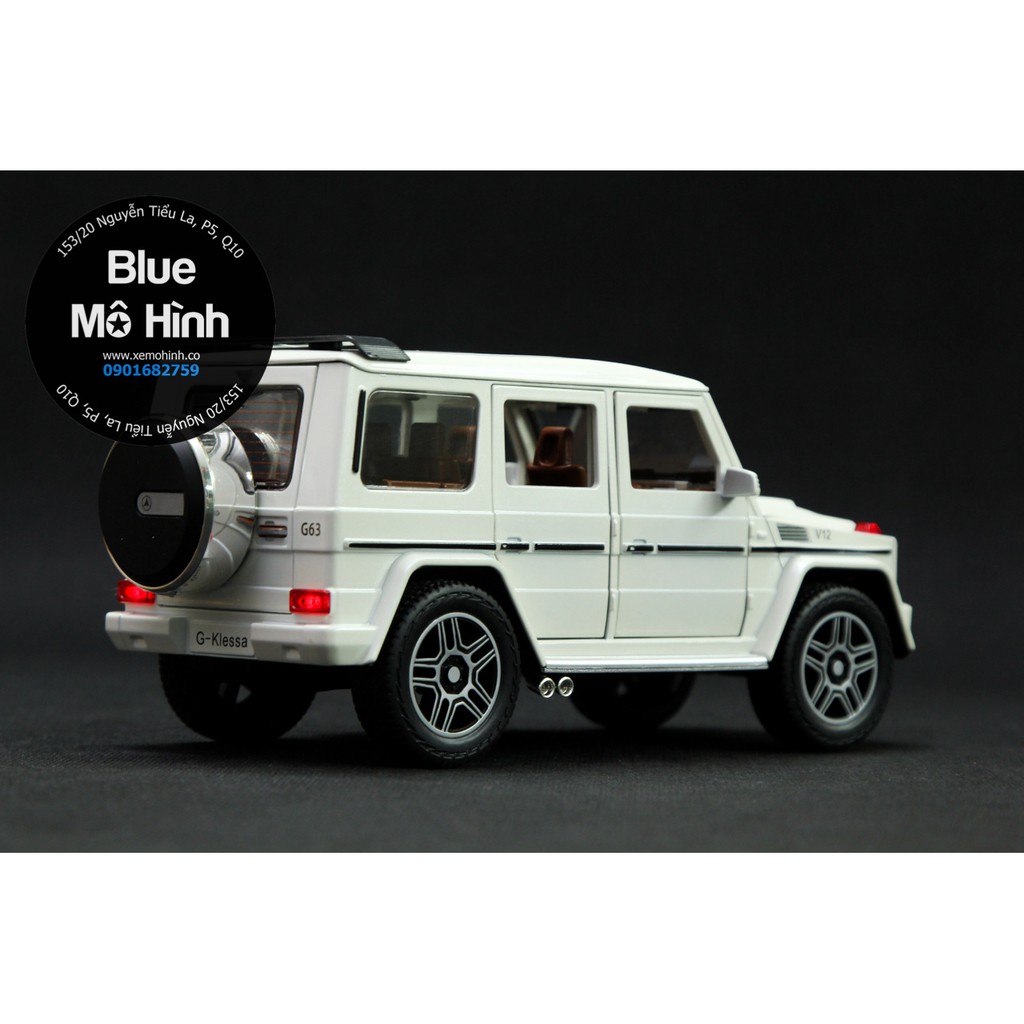 Xe mô hình SUV Mercedes G63 G Klessa 1:24 mở hết cửa tuyệt đẹp