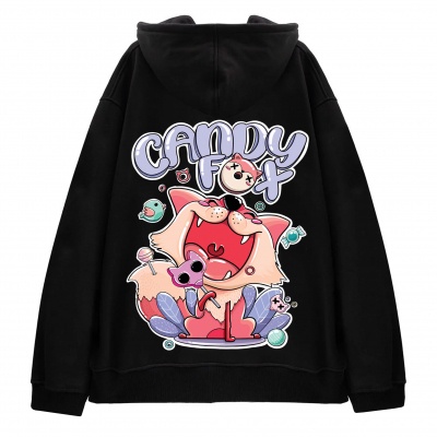 Áo Hoodie Nữ Nam Local Brand Street Fox HD Candy