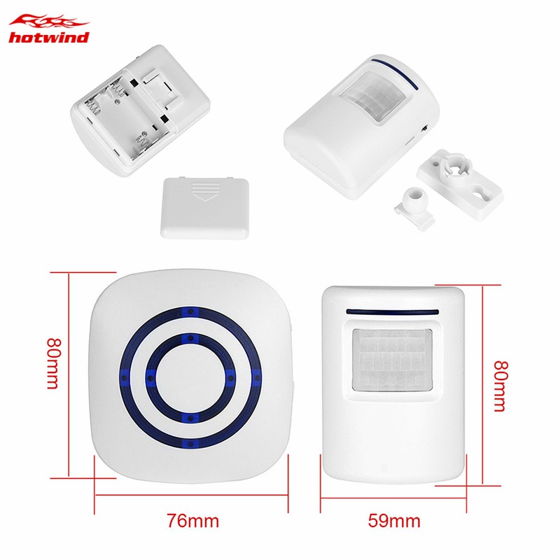 Chuông Cửa Cảm Biến Hồng Ngoại Không Dây