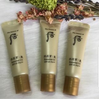 Cc cream whoo mi essential