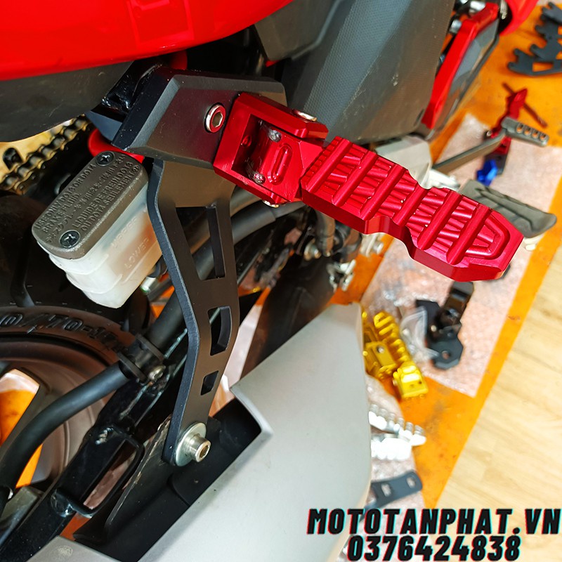 Để chân sau CNC Winner, để chân tàng hình winnerx 150 moto tấn phát