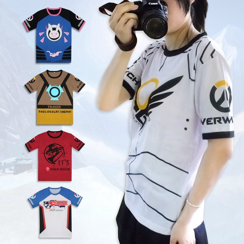 Áo Thun Cosplay Nhân Vật Dva 76