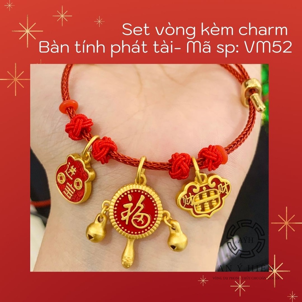 SET charm Bàn tính phát tài VM52 ( An Ý Hiên)