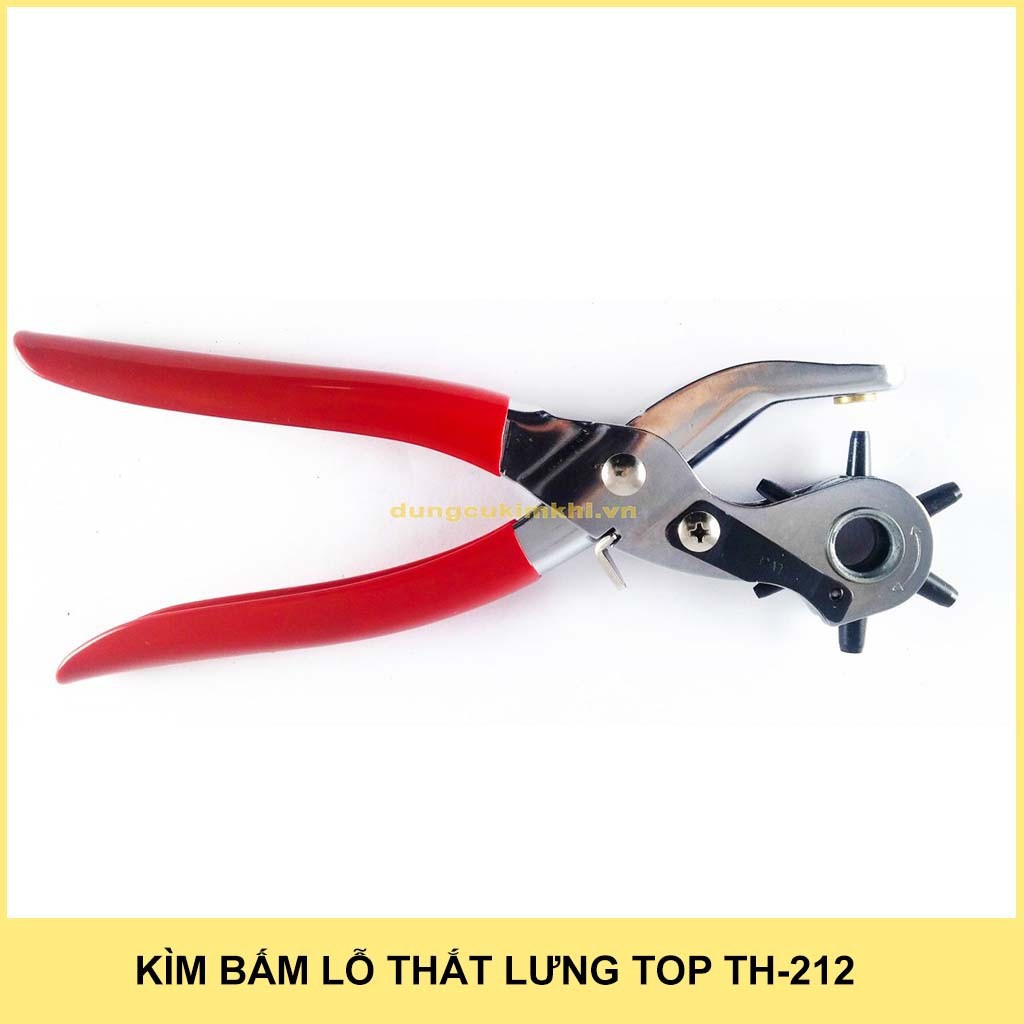 Kìm bấm lỗ dây nịt dây da TH-212