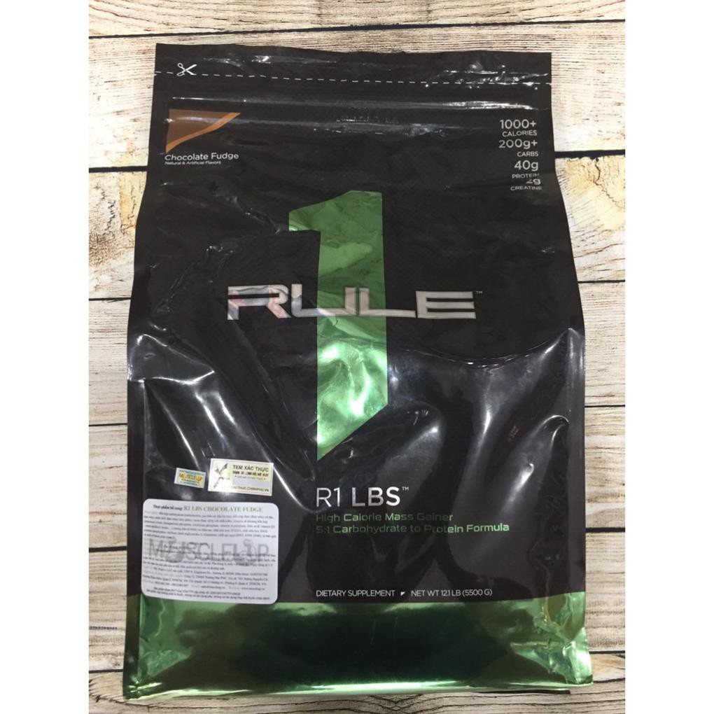 [Freeship + Quà] Sữa Tăng cân Nhanh Rule1 Mass Rule1 12 Lbs ( 5.4 kg) - Chính hãng