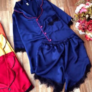 Đồ bộ satin lụa đùi