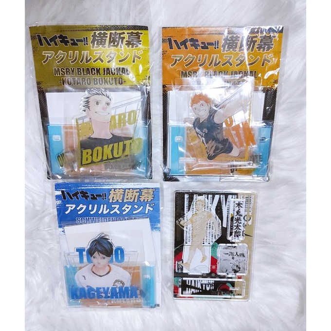 Mô hình Standee Haikyuu Hinata Bokuto Official