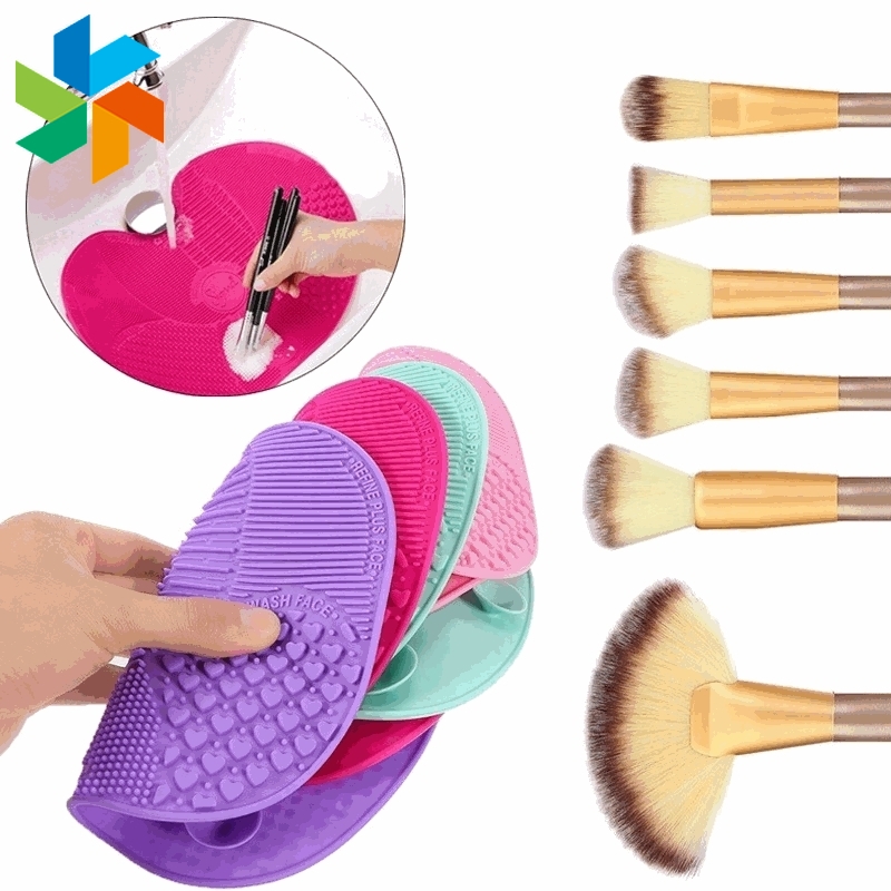 [Hàng mới về] Miếng vệ sinh cọ trang điểm bằng silicone