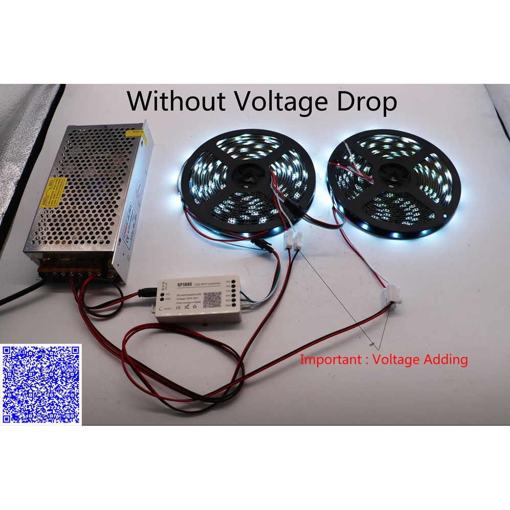 SP108E BỘ ĐIỀU KHIỂN LED FULL MÀU ARGB WS2812B WS2811 UCS1903 ĐIỀU KHIỂN QUA APP MOBILE WIFI
