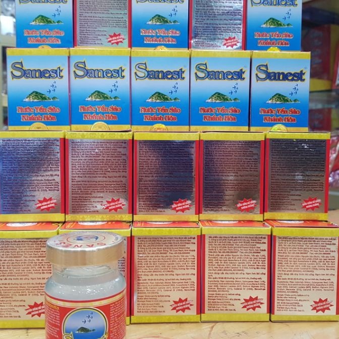 20 Lọ Nước Yến Sào Sanest 70ml Khánh Hòa[date xa]