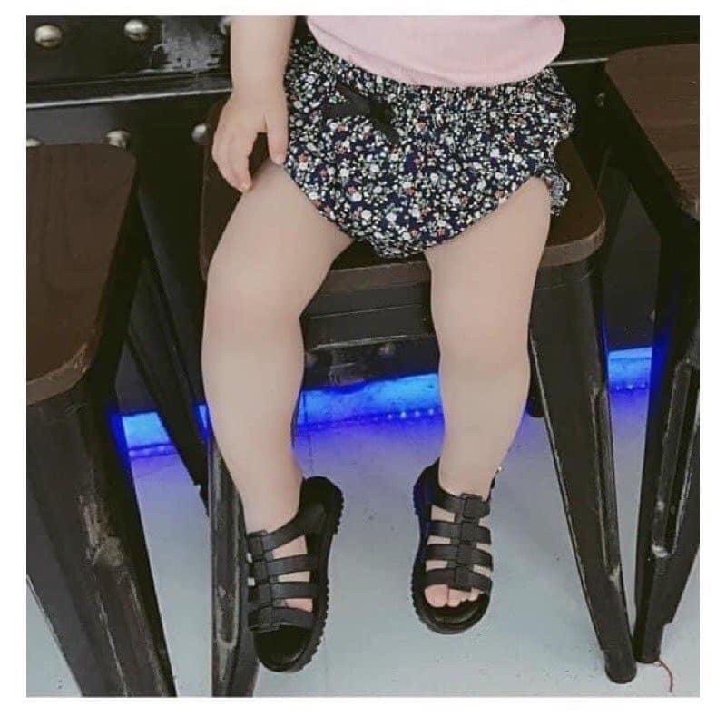 Dép sandal cho bé trai bé gái từ 1 đến 6 tuổi, dép nhựa quai hậu mini melissa mềm thơm