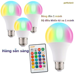 Bóng đèn đổi màu RGB LED 900LM Đèn tâm trạng lũ lụt A70