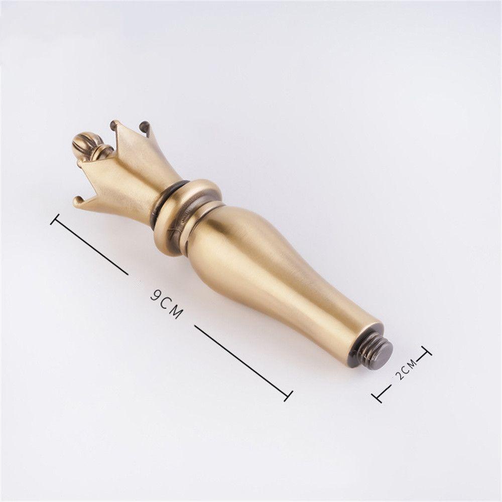 Tay Cầm Con Dấu Bằng Gỗ Phong Cách Châu Âu Cổ Điển DIY