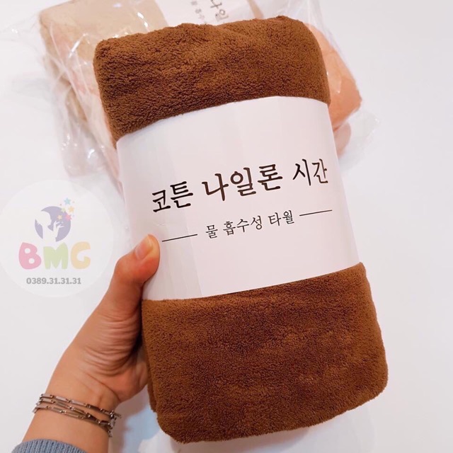 Khăn tắm Xuất Hàn siêu mềm, siêu mịn!