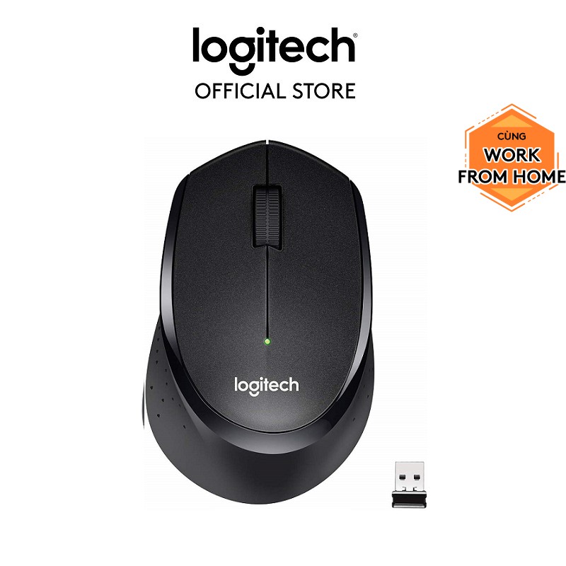 [ELLOGI1 giảm 8%]Chuột không dây Logitech M330 Silent Plus - Không có tiếng click khi sử dụng