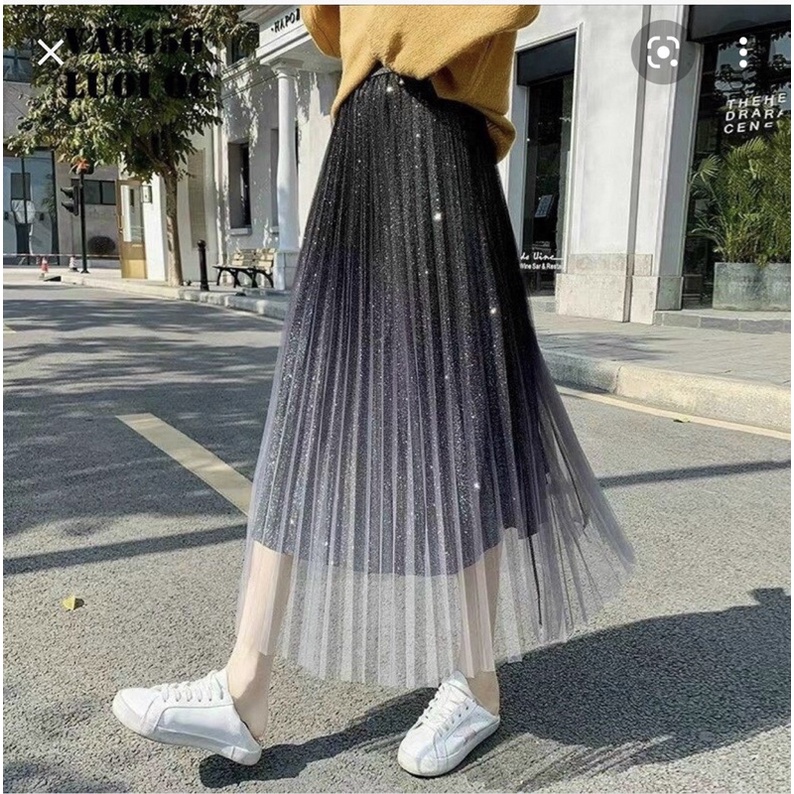 CHÂN VÁY LƯỚI